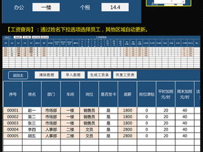 企業員工工資管理系統與財務報表全解析
